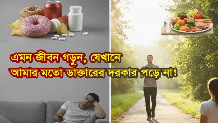 এমন জীবন গড়ুন, যেখানে আমার মতো ডাক্তারের দরকার পড়ে না
